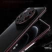 Xiaomi 14 Ultra Aurora Lens Protector & Metal Frame Case (Black Red) - 4