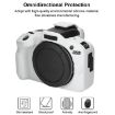 Canon EOS R100 White Glossy Soft Silicone Protective Case - 3