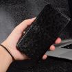 Huawei Pura 80 Ultra 5G Black Leather Honeycomb Phone Case - 6