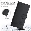 OPPO A5x 4G/5G Cat Rat Embossed RFID Leather Case with Lanyard - 4
