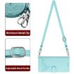Vivo S30 Pro Mini Cat Rat RFID Leather Case with Lanyard Mint Green - 3