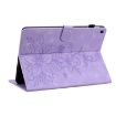 Samsung Galaxy Tab A 8.0 2019 Purple Lily Embossed Leather Case - 6