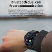 LC18 Sport Smart Watch & Earbuds: BT Call, Health Monitor, IP67, Black - 5