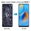 OPPO Reno6 Lite OLED Screen Digitizer with Frame Assembly - 6