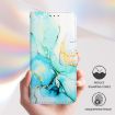 Vivo S30 PT003 Green Marble Flip Leather Phone Case - 4