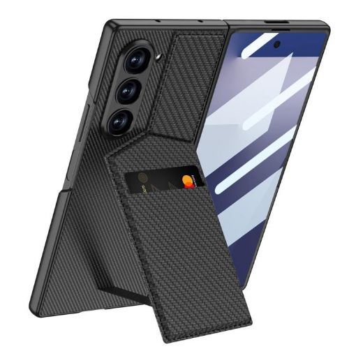 Galaxy Z Fold7 5G GKK Case with Rotor Bracket & Card Bag - 1