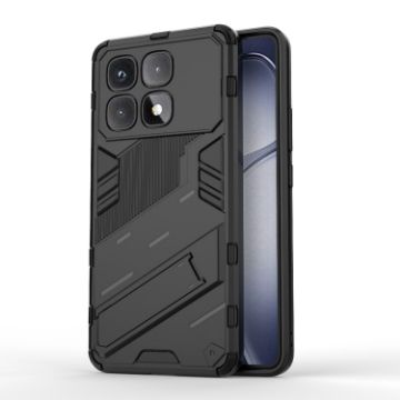 Redmi K70 Ultra Global Punk Armor 2-in-1 Phone Case Black - 1
