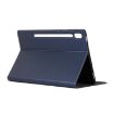 Samsung Galaxy Tab S7 T870 Leather Case with Holder, Dark Blue - 6