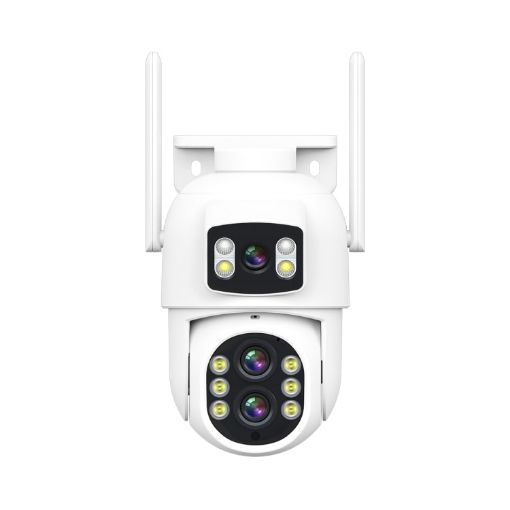 ESCAM QF500 5+5MP WiFi 10X Zoom Motion Detection Camera (US Plug) - 1