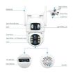 ESCAM QF500 10X Optical Zoom 5+5MP WiFi Motion Camera (EU Plug) - 4
