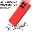 Motorola Edge 60 Pro Red Silicone Dropproof Full Coverage Case - 5