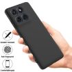 Motorola Edge 60 Pro Black Silicone Dropproof Full Coverage Case - 2