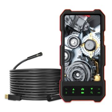 T21 4.5" IPS Screen Dual Camera 3.5m Industrial Endoscope (Black Red) - 1