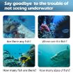 1080P Wireless Underwater Fishing Camera with App Control (Blue) - 5
