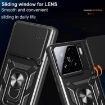 Xiaomi 15 Silver TPU Hybrid PC Case with Sliding Camera Cover - 5