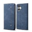 Samsung Galaxy A07 Denim Texture Flip Leather Case (Blue) - 1