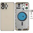 iPhone 14 Pro Max Gold Battery Back Cover with Side Keys & Tray - 1