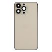iPhone 14 Pro Max Gold Battery Back Cover with Side Keys & Tray - 2