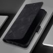 Galaxy A17 5G Black Skin-Feel Embossed Leather Phone Case - 3