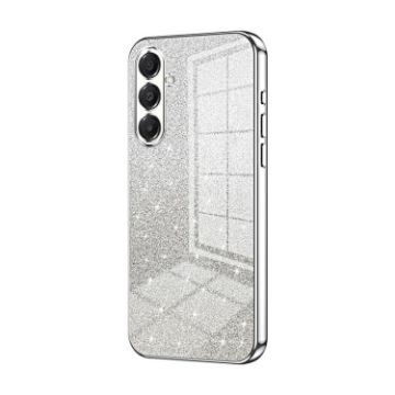 Samsung Galaxy A17 Glitter Electroplated Case (Silver) - 1