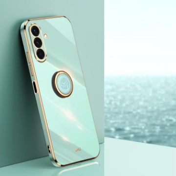 Samsung Galaxy A26 5G Mint Green TPU Case with Ring Holder - 1