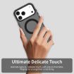 iPhone 17 Pro Max Black Candy Magsafe Hybrid TPU Case - 4