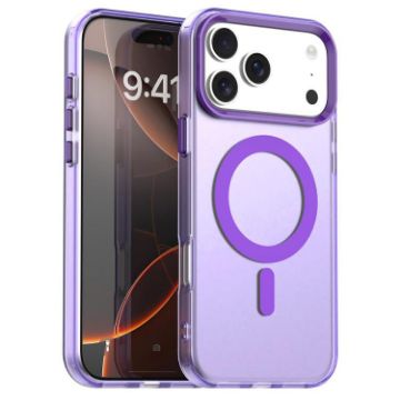 iPhone 17 Pro Max Purple Candy Magsafe Hybrid TPU Case - 1