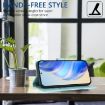 TCL 605/60 SE Mint Green Honeycomb RFID Leather Phone Case - 6