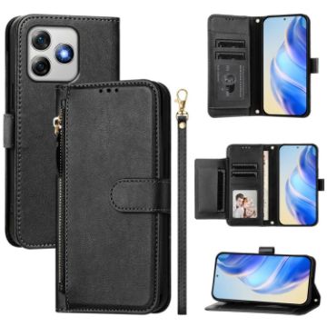 Ulefone Note 18 Ultra Black Leather Wallet Case with Multi-Card Slots - 1