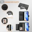 Ulefone Note 18 Ultra Black Leather Wallet Case with Multi-Card Slots - 5