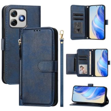 Ulefone Note 18 Ultra Leather Phone Case with Multi-Card Slots (Blue) - 1