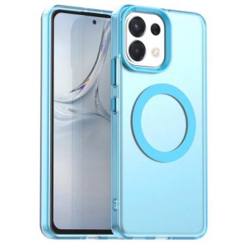OPPO K13 5G Blue Magsafe Candy Phone Case - PC Hybrid TPU - 1