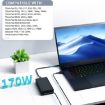 170W 20V 8.5A Lenovo Laptop Power Adapter, US Plug, USB Jack - 6