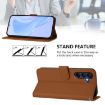 Samsung Galaxy A26 5G Brown Leather Case with Lanyard - 3