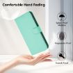 Samsung Galaxy A26 5G Leather Phone Case with Lanyard - Mint Green - 5