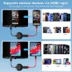 Wireless CarPlay Adapter: USB & HDMI Wired to Wireless, Round (Carbon Fiber) - 2