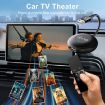 Wireless CarPlay Adapter: USB & HDMI Wired to Wireless, Round (Carbon Fiber) - 5