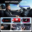 Wired to Wireless CarPlay Adapter for Android, Round USB, White - 3