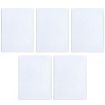 5pcs 6" Magnetic Picture Photo Bag Album Frame - White - 2