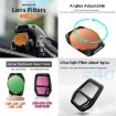 DJI Air 3S Sunnylife Camera Lens Filter: 6-in-1 UV CPL ND8-64 - 3