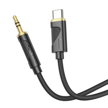 hoco UPA30 Black Type-C to 3.5mm Audio Conversion Cable - 1