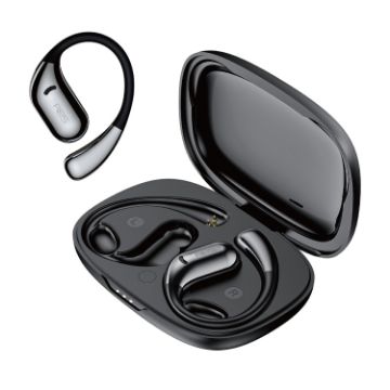 RBS S18 OWS Ultra Open Wireless Bluetooth Earphones Black - 1