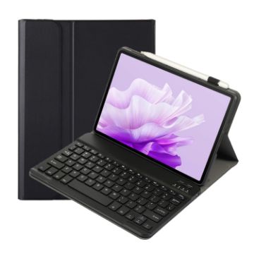 For Honor Pad X9/X8 Pro Ultra-thin Bluetooth Keyboard Case (Black) - 1