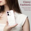 OPPO A5x 5G Transparent Plating Phone Case - Blue - 4