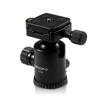 TRIOPO D-2A 360 Aluminum Tripod with 36mm Ball Head & Quick Release - 1