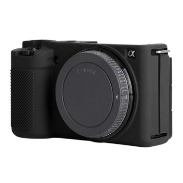 Sony ZV-E10 Black Soft Silicone Protective Case - 1