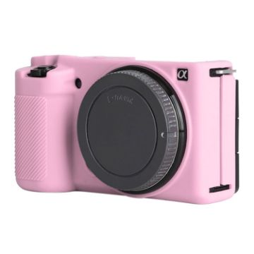 Sony ZV-E10 Pink Soft Silicone Protective Case - 1