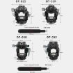 BEXIN DT-03R/S 720 Panorama Tripod Fluid Drag Head with QR Plate - 2