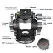 BEXIN DT-03R/S 720 Panorama Tripod Fluid Drag Head with QR Plate - 3