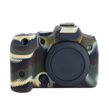 Canon EOS R7 Camouflage Silicone Protective Case - 1